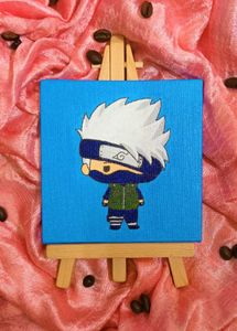 Handmade Kakashi Anime Painting