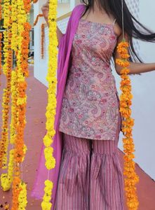3 piece set : kurta, sharara &amp; duppatta !