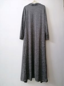 Grey Full Length Pullover