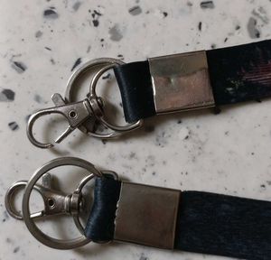 I Love Rishikesh &amp; Om Keychain Set