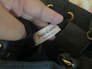 Juicy Couture Velvet Crown Bag