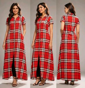 Long designer indo western kurti.