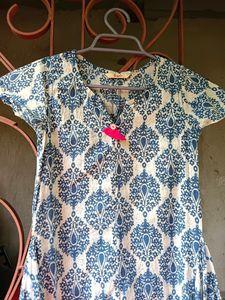 Branded Stylish Blue Kurta For Women