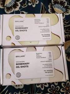 Brillare rosemary oil shots