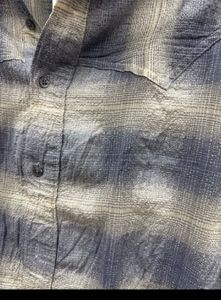 Zara Textured Check Shirt