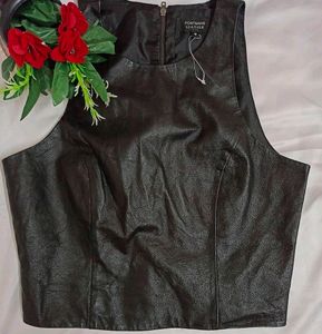 Leather Top