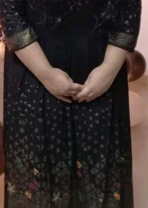 Elegant Black Printed Kurta