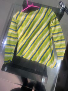 Striped Long Sleeve Top