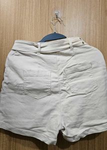 Khaki Skort with Pockets