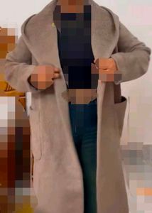 Cozy Beige Longline Coat