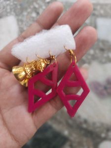 Unique Geometric Drop Earrings