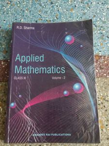 Applied Mathematics Class XI Volume 2