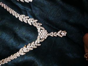 silver necklace