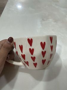 Cute Heart Mugs - Set of 3
