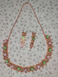 Elegant Necklace and Earring Set