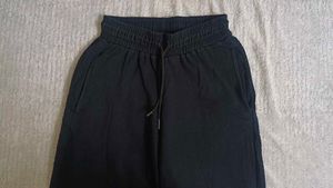 Black Wide Leg Sweatpants