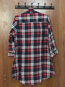 Red &amp; Blue Plaid Tunic Top