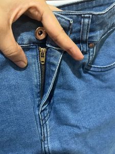 Classic Blue Denim Mini Skirt