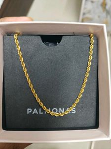 Gold Rope Chain Necklace