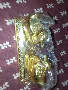 Brand New Haldi Kumkum Dan,  Brass, Unopened