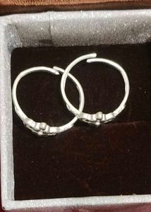 New lightweight pure silver toe ring