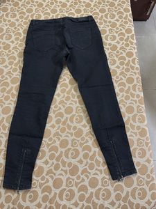 Zara Vintage Black Denim