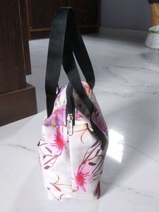 New Floral Print vanity or tiffin bag