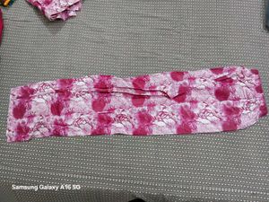 Pink Printed Cordset  Xxl size