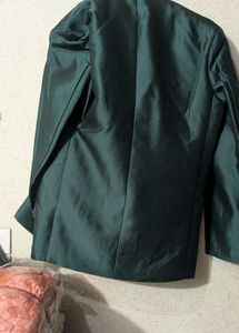 Stylish 14 year boy Teal Blazer Set