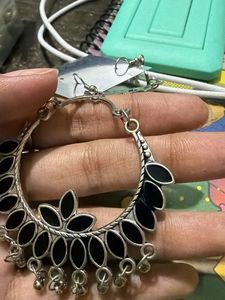Pack of 2 - Boho Multi-Color Hoop Earrings
