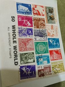 Stamps 50 Whole World