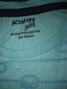 Blue Capri Set For Boys