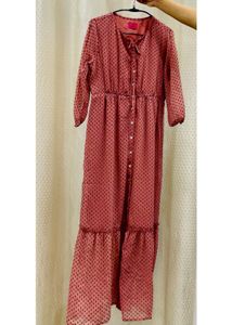 Chic Polka Dot Maxi Dress