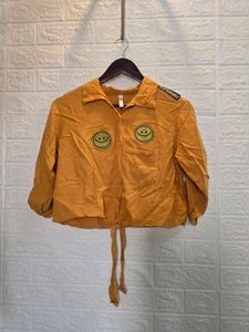 Superdry Smiley Face Tie-Front Shirt