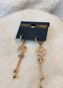 Long Linked Drop Earring