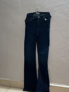 Dark Wash Flare Leg Jeans