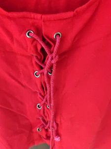 💥Price Drop💥 Rio Red Crop Top| Medium| Stretchable Material