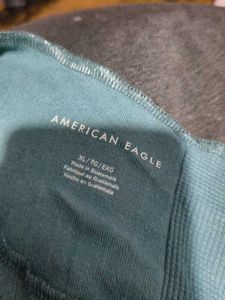 Teal Ribbed Cropped Tank Top