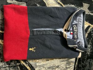 Color Block Polo Shirt