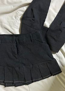 Y2k Grey Co-ord Set 🎀