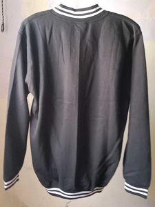 Size XL Varsity Style Black Jacket