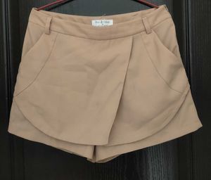 Stylish Beige Skort