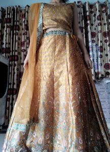 Haldi Silk Lehenga Choli Set