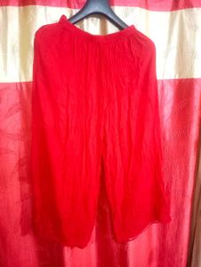 Women's Black &amp; red Printed Palazzos