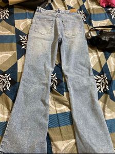 Flared Denim Jeans