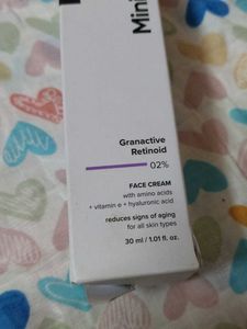 Minimalist Granactive Retinoid Face Cream 0.2%
