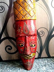 Handcrafted Wooden Tribal Mask