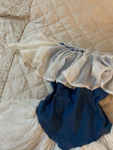 Boho Off-Shoulder Ruffle Dress