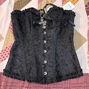 Savana Black Corset brand new with tag on!!