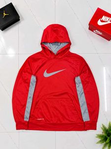 Nike Therma-FIT Red Hoodie